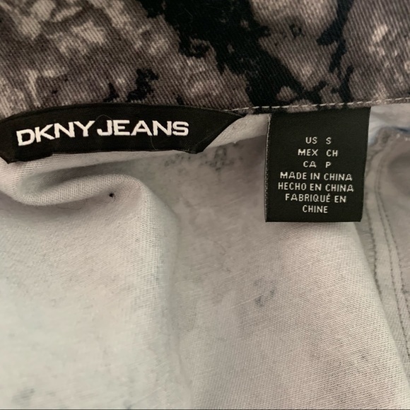 DKNY tie dye motorcycle jacket - Picture 4 of 6